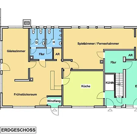 Groepshuis Waldfrieden Holiday home Medebach